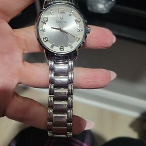 Bulova Silver Women's Watch